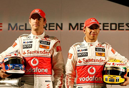Button y Hamilton en McLaren Mercedes | Efe