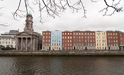 Las orillas del río Liffey, en Dublín | C. Jordá
