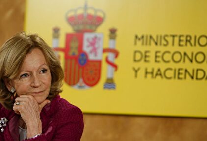 Elena Salgado, exministra del gobierno de José Luis Rodríguez Zapatero | Efe