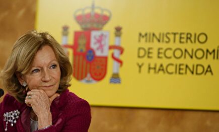 Elena Salgado, exministra del gobierno de José Luis Rodríguez Zapatero | Efe