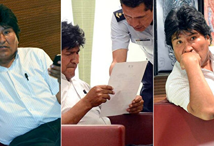 Evo Morales, atrapado en Viena