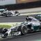 Líder desde el principio: El alemán Nico Rosberg lideró desde el principio el GP de Brasil y se llevó el triunfo por delante de Lewis Hamilton y Felipe Massa. | EFE