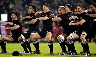 Los peculiares All Blacks y la danza de la Haka es uno de los aspectos más conocidos en el rugby. | Archivo