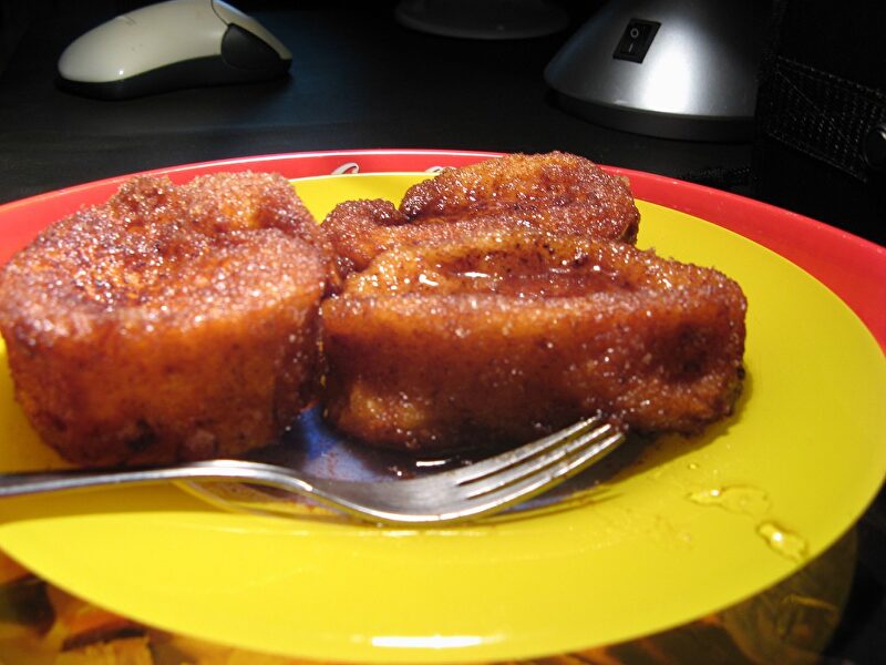 Torrija de leche