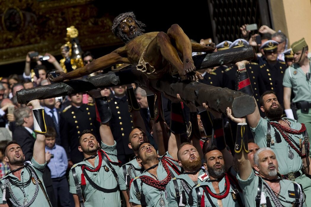 La Legión con el Cristo de la Buena Muerte Libertad Digital