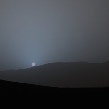 Puesta de sol desde Marte | NASA