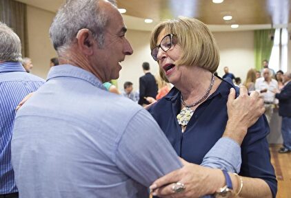 Adelaida de la Calle (dcha), exrectora de la Universidad de Málaga | EFE