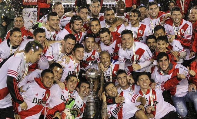 Tengo 14 años y estoy viendo a River campeón de todo.
