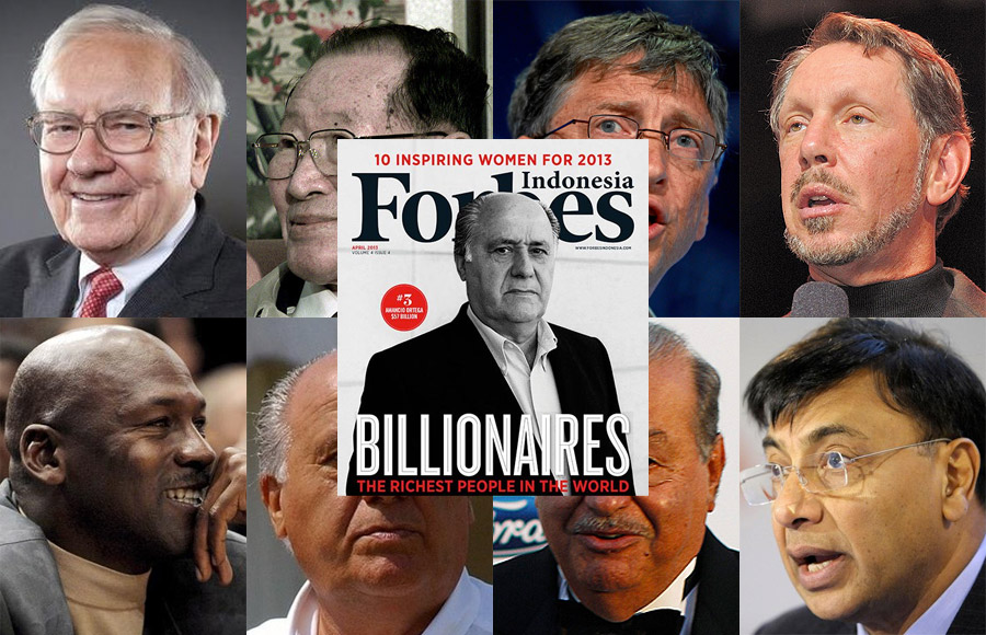 ¿Dónde viven y a qué se dedican los hombres más ricos del mundo