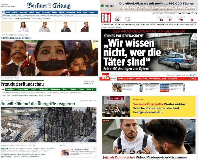 'La crisis migratoria puede llevar a Alemania a la Guerra Civil' Portadas-periodicos-alemanes-agresiones-sexuales-alemania