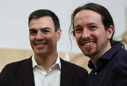 Pedro Sánchez y Pablo Iglesias | EFE