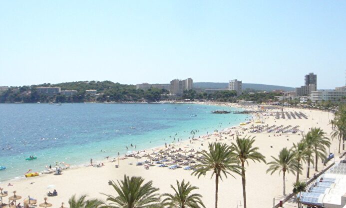 La playa de Magaluf | Twitter