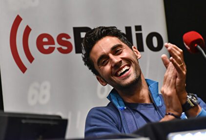 Álvaro Arbeloa, con El Primer Palo en el Colegio Mayor Mendel. | David Alonso