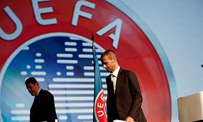 Alexander Ceferin, presidente de la UEFA. | EFE