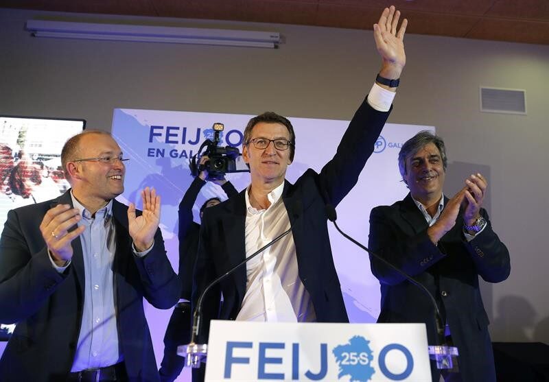 Feijóo gana por mayoría absoluta y En Marea da el sorpasso en votos al PSOE