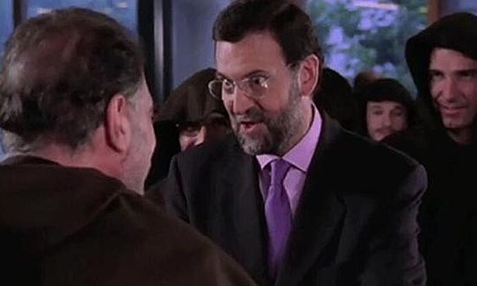 Mariano Rajoy en 'Jacinto Durante, representante'. | Captura del episodio