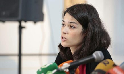 La portavoz de Podemos en Madrid, Isabel Serra | Twitter