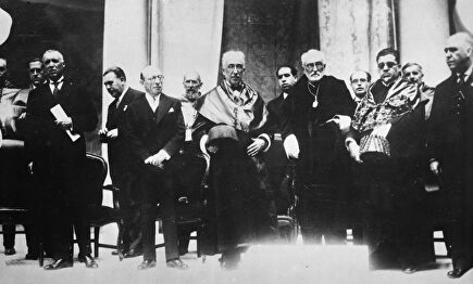 Miguel de Unamuno, en la Universidad de Salamanca | Cordon Press