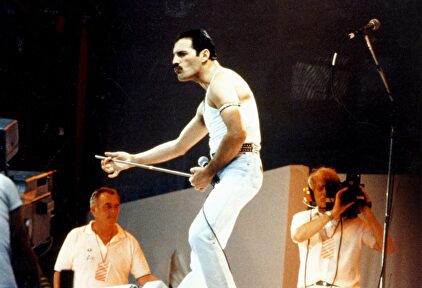 Freddie Mercury, en pleno concierto | Cordon Press