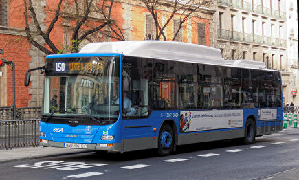 Autobús de Madrid. | Wikimedia