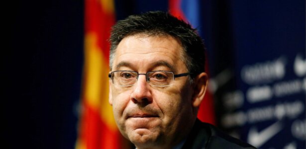 Bartomeu, presidente del Barcelona, en rueda de prensa. | Cordon Press