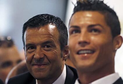 Jorge Mendes y Cristiano Ronaldo | EFE