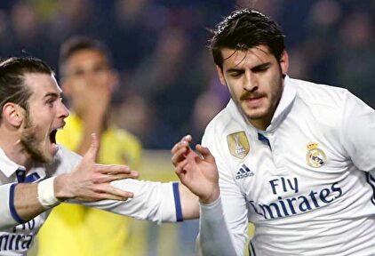 Morata celebra el gol de la victoria. | EFE