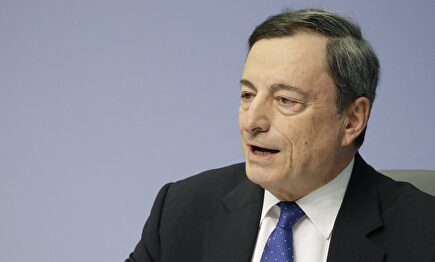 Mario Draghi, en la rueda de prensa de este jueves | EFE