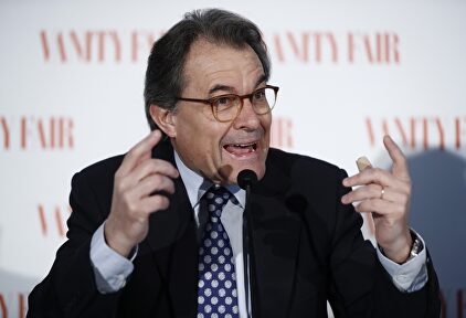 El expresidente catalán, Artur Mas, en un desayuno informativo en Madrid | EFE