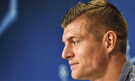 Toni Kroos, en rueda de prensa con el Real Madrid. | EFE/Archivo