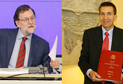 Mariano Rajoy y Manuel Moix | EFE
