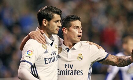 Morata y James podrían volver a jugar juntos. | Reuters
