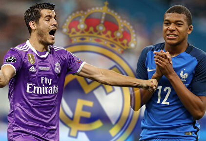 Morata y Mbappe. | Cordon Press