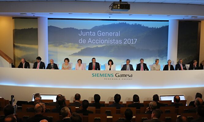 Junta General de Accionistas de Siemens Gamesa | Europa Press