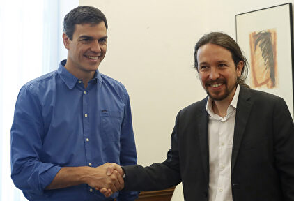 Pedro Sánchez y Pablo Iglesias critican leyes que sí aplican sus "países modelo" | EFE