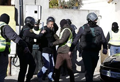 Detención de la Guardia Civil de un yihadista hace unos meses. | EFE