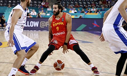 Ricky Rubio con España. | EFE