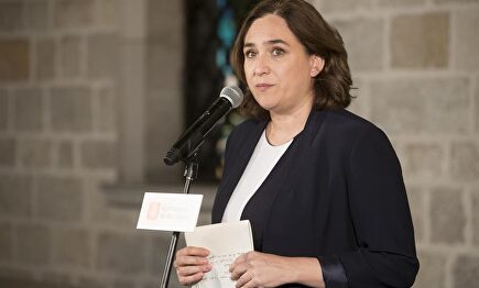 La alcaldesa de Barcelona, Ada Colau. | EFE