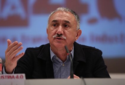 El secretario general de UGT, Pepe Álvarez | Europa Press