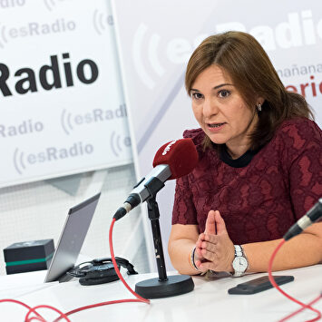 Isabel Bonig, en esRadio. | David Alonso Rincón