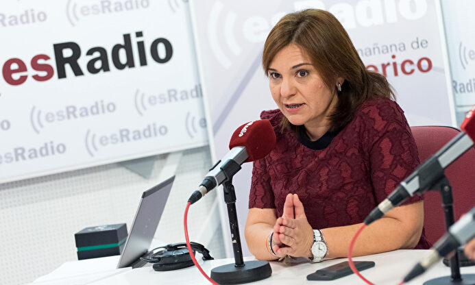 Isabel Bonig, en esRadio. | David Alonso Rincón