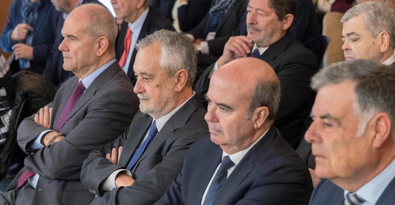 Manuel Chavez, José Antonio Griñán y Gaspar Zarrías | EFE