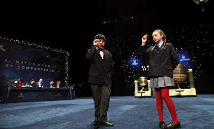 Sorteo de la lotería de Navidad | EFE