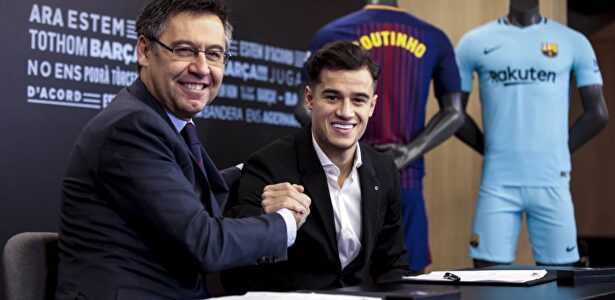 Bartomeu y Coutinho. | EFE