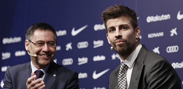 Bartoméu y PIqué. | EFE
