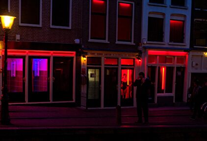 Una imagen del Barrio Rojo de Ámsterdam | Alamy