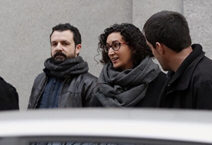 Marta Rovira en el Tribunal Supremo | EFE