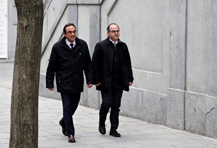 Josep Rull y Jordi Turull en el Supremo | EFE