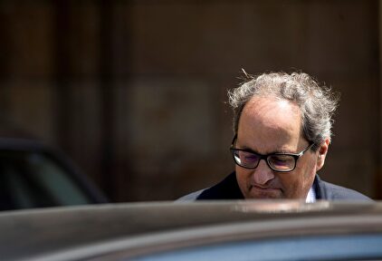 Quim Torra, este viernes | EFE