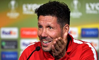 Diego Pablo Simeone, en rueda de prensa. | EFE